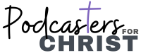 Podcasters for Christ Logo 200x75px